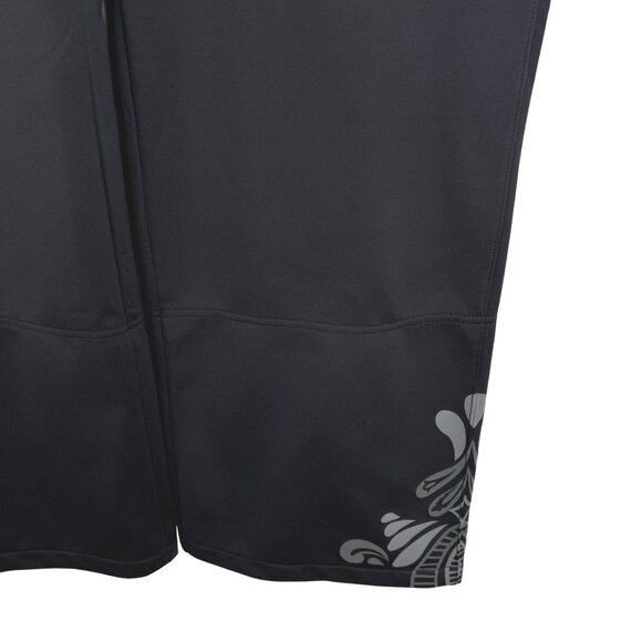 Athleta Ski Snowboard Pants Size 16 Black Nylon Snow Fleece Lined‎ PT-2456 - Picture 4 of 13